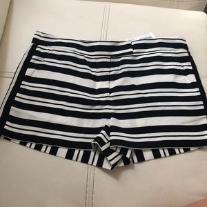 Tibi Black and White Shorts NWT